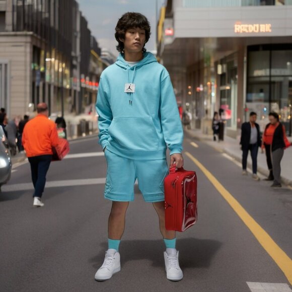 NWT - AIR JORDAN RED SHOE BAG - Picture 2 of 8